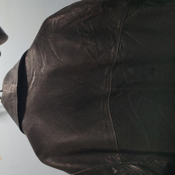 Lamb skin leather knowles&Carter London Made in Italy jacket - Picture 7 of 7